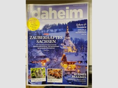 Abbildung: Magazin DAHEIM  2018 bis 2023