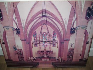 Abbildung: Photo kath. Kirche Wemmetsweiler