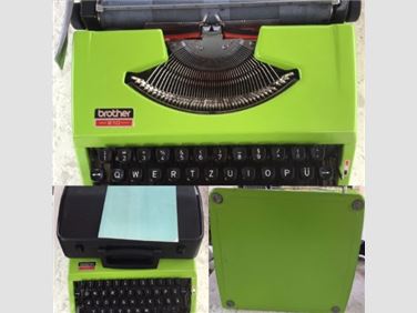 Abbildung: Retro Vintage Dekoraton Schreibmaschine 